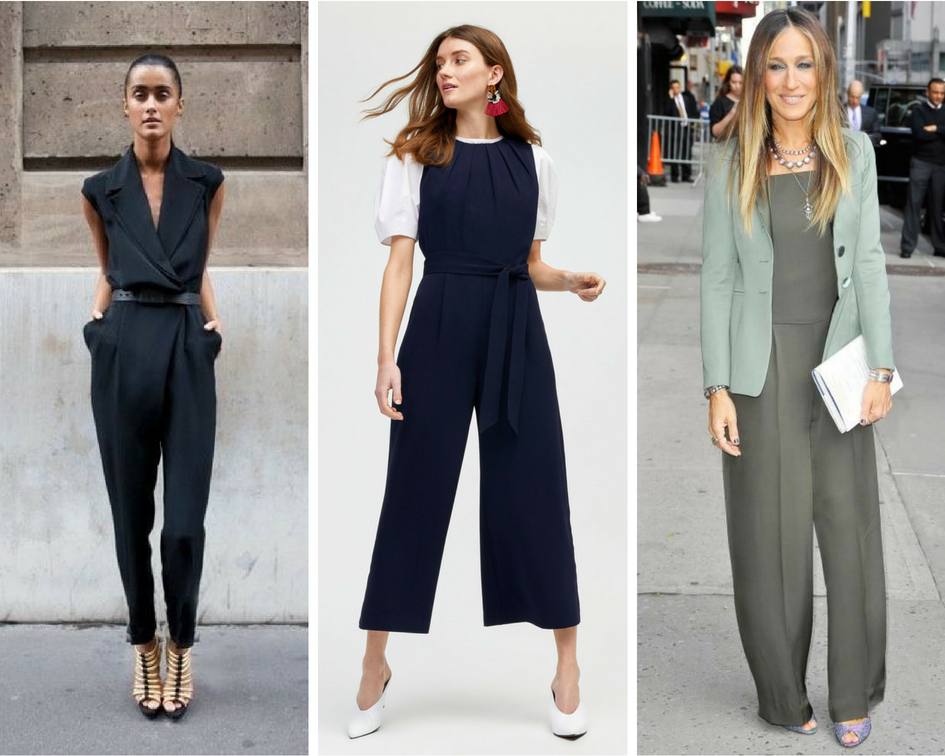 How to Wear a Jumpsuit to Work 