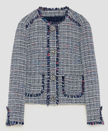 Chanel Inspired Tweed Jacket