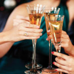 what-to-wear-to-the-office-christmas-party-champagne-glasses